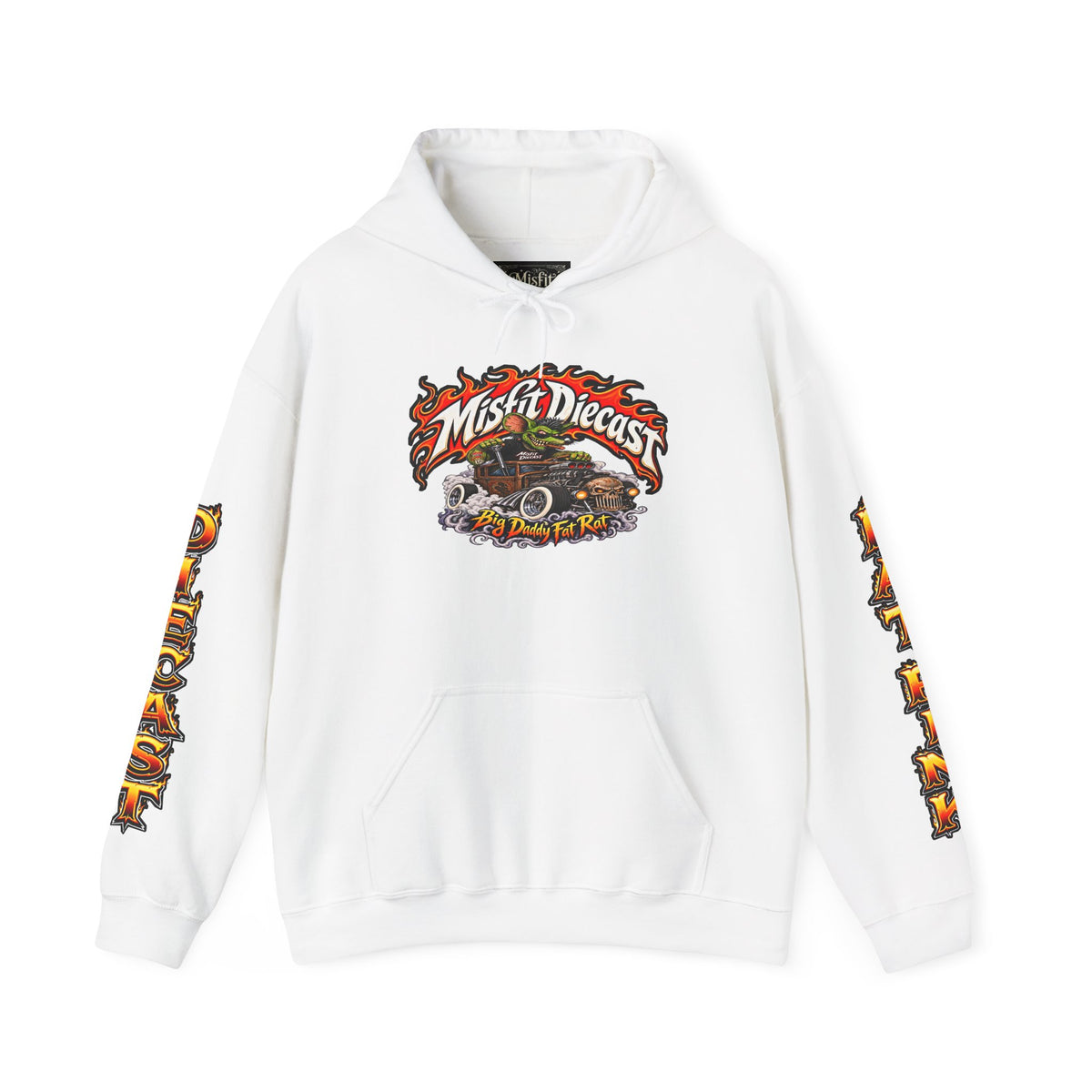 Misfit Diecast flame logo Hoodie | Retro Racing Logo Sweatshirt