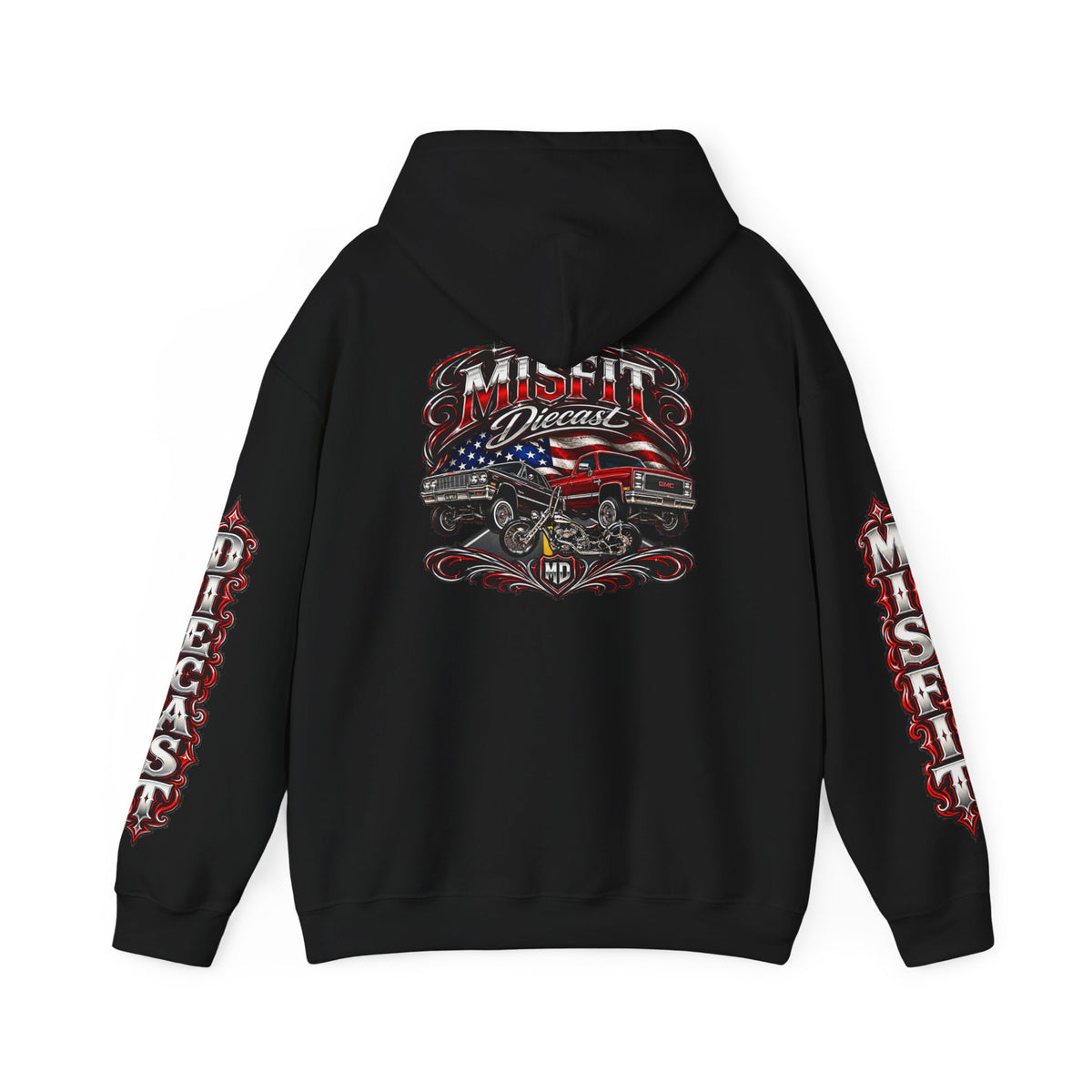 Misfit Diecast Flag & Chrome Sweatshirt