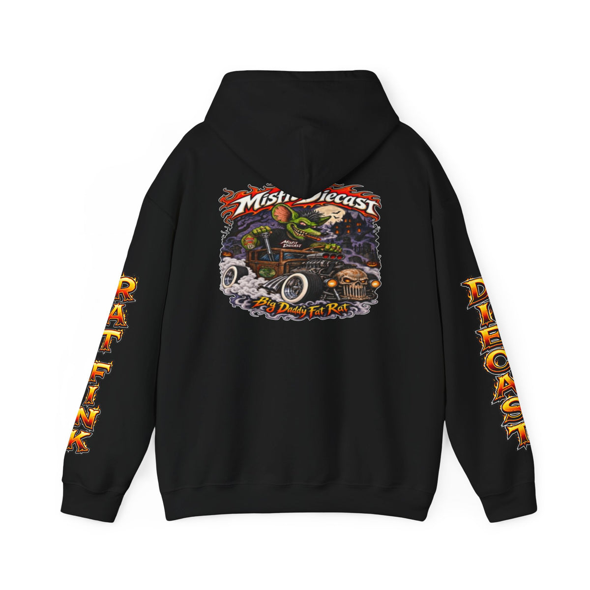 Misfit Diecast flame logo Hoodie | Retro Racing Logo Sweatshirt