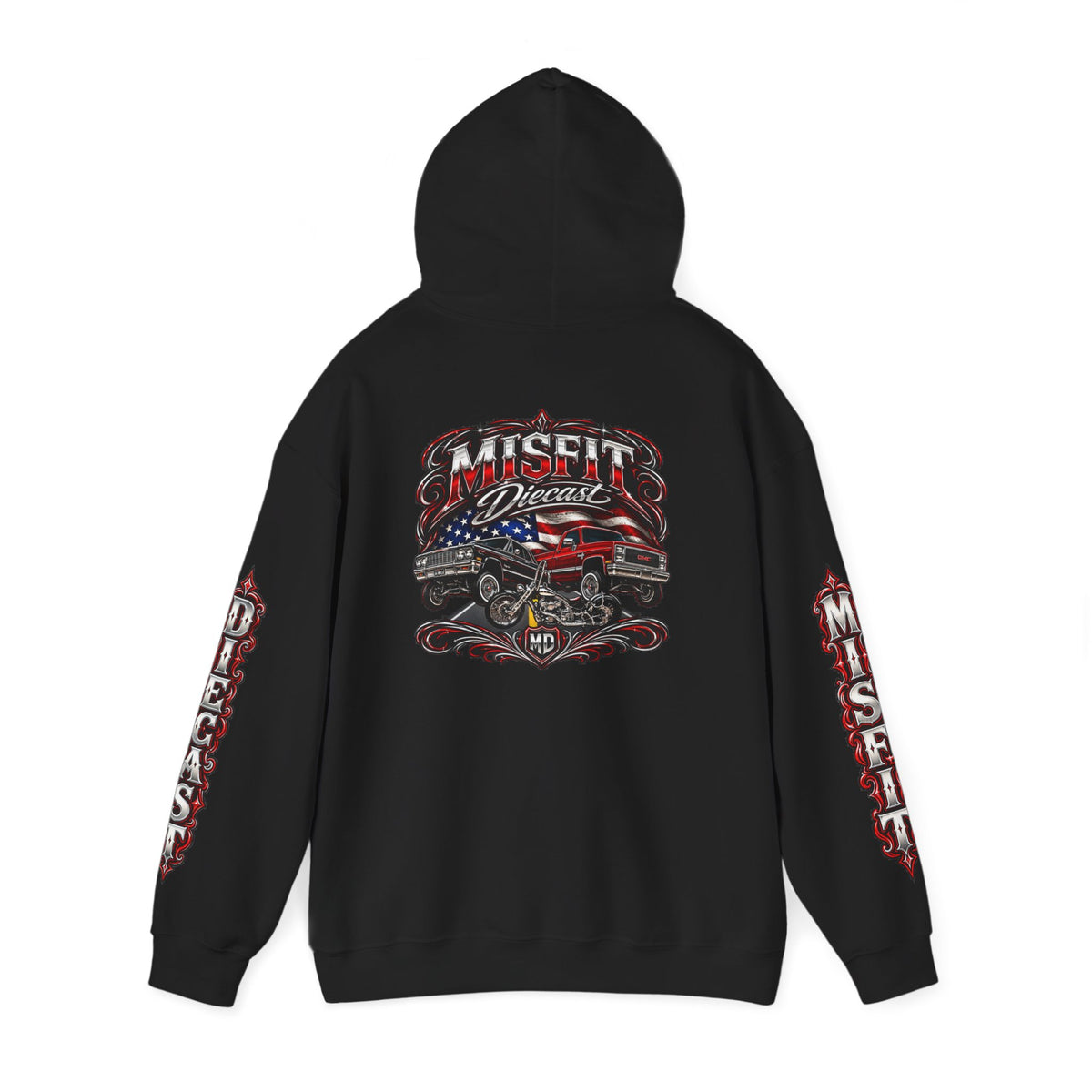 Misfit Diecast Flag & Chrome Hoodie