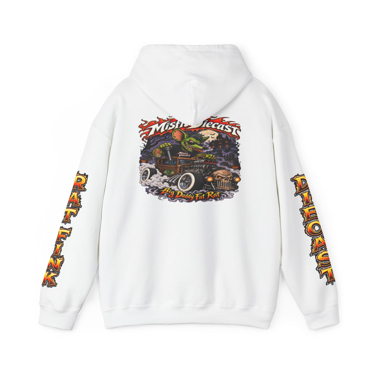 Misfit Diecast flame logo Hoodie | Retro Racing Logo Sweatshirt