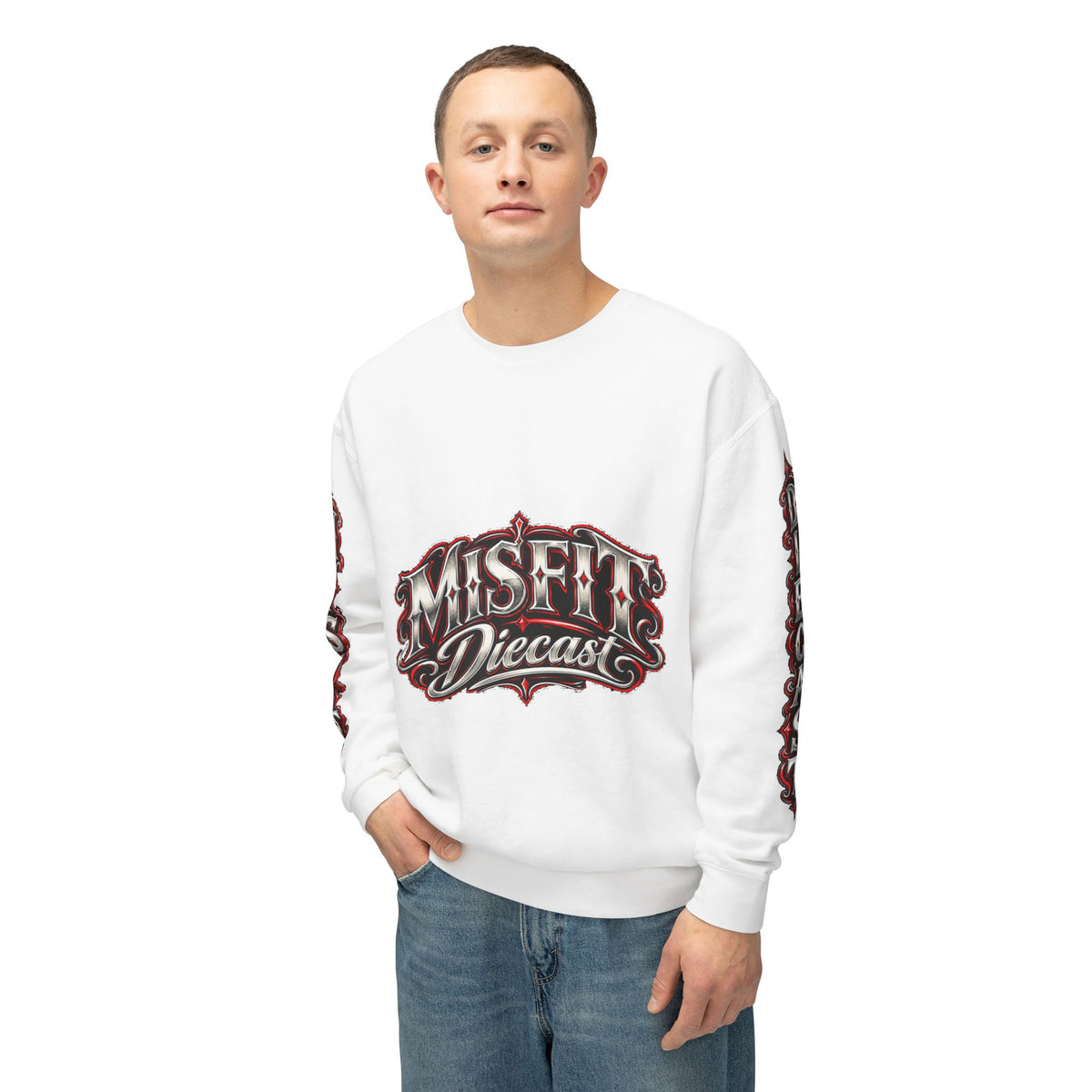 Misfit Diecast Flag & Chrome Long Sleeve Tee