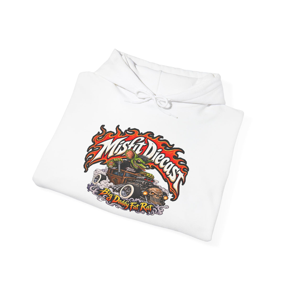 Misfit Diecast flame logo Hoodie | Retro Racing Logo Sweatshirt