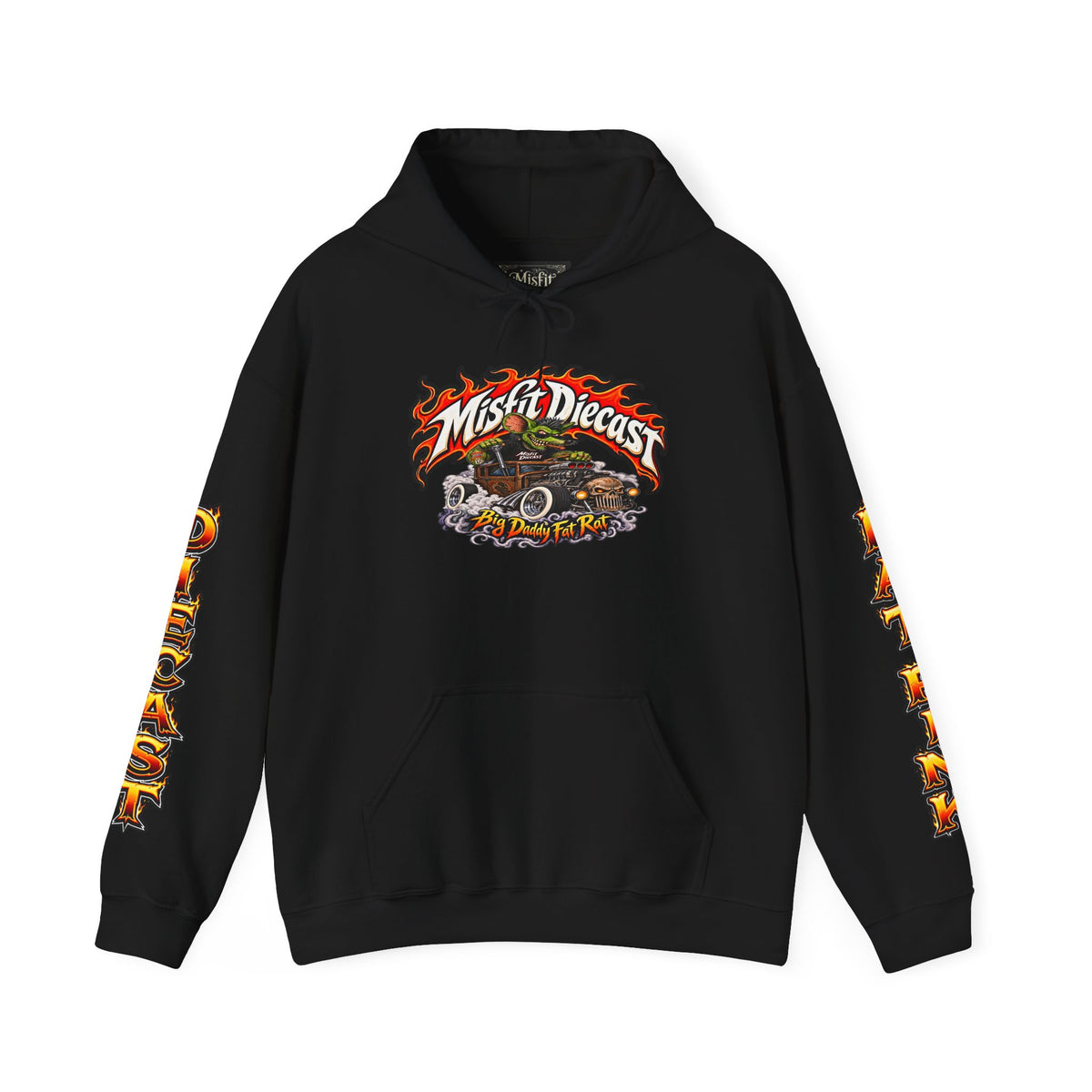 Misfit Diecast flame logo Hoodie | Retro Racing Logo Sweatshirt